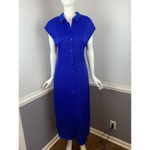 Cushnie x Target - Royal Blue Shirt Dress - Medium